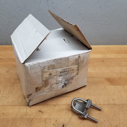 ROBROY RSRAC316, 1 IN. 316 Stainless Right Angle Clamp - NEW - Afbeelding 1 van 6