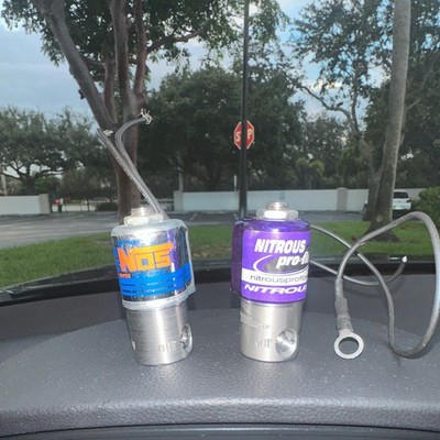 (2) Practically New Nitrous Solenoids For Sale