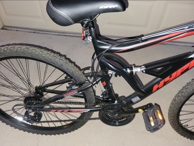 Hyper Shocker 26 inch Mountain Bike for Men Black/Red for sale