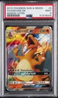 2019 POKEMON SUN & MOON HIDDEN FATES #9 CHARIZARD GX PSA 9