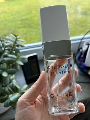 Leerer Chanel Cristalle Eau Verte Flakon 100 ml   Original Parfumflasche
