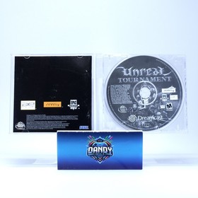 Unreal Tournament W/ Manual - No Rear Art - Sega Dreamcast