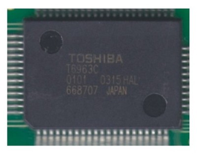   T6963C QFP   DIGITAL INTEGRATED CIRCUIT (DOT USA ship #xh