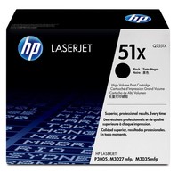 Hp 51X - Hohe Ergiebigkeit - Schwarz - Original - Laserjet - Tonerpatrone (Q7551