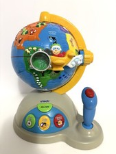 VTech Fly and Learn Globe Atlas Children Educational Interactive Tested Works