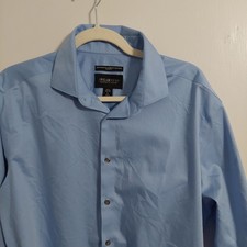Awearness Kenneth Cole Performance Stretch Non-Iron Slim Fit Dress Shirt, Light-