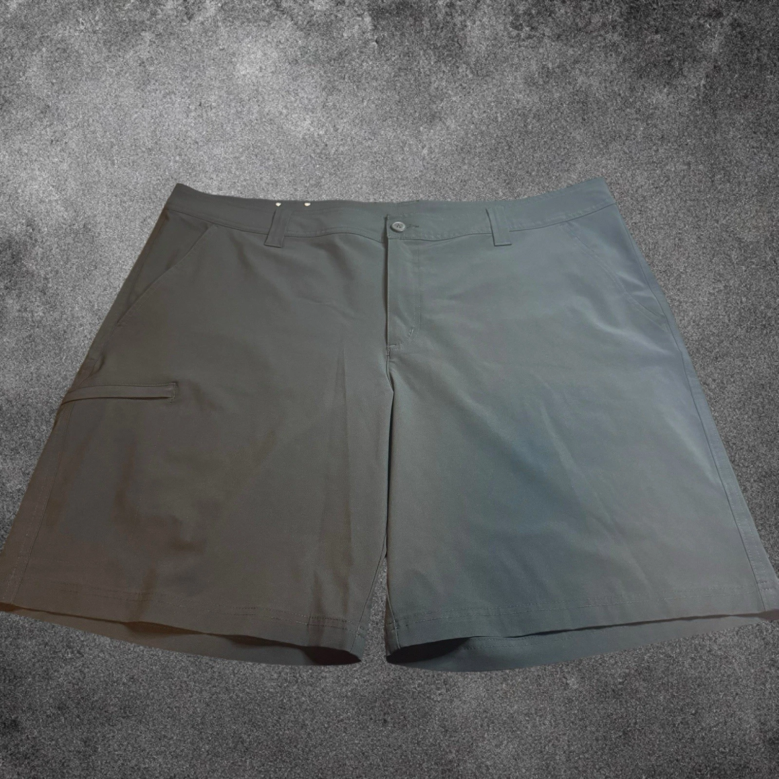 Columbia Mens Shorts 42x10 Gray Outdoor Hiking Fishing Performance Casual Golf