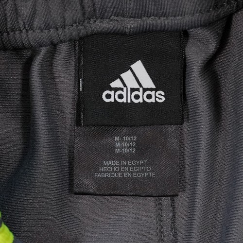 Adidas Kids Baggy Sweatpants with Side Pockets Gray Size Medium 10-12 - Picture 9 of 15