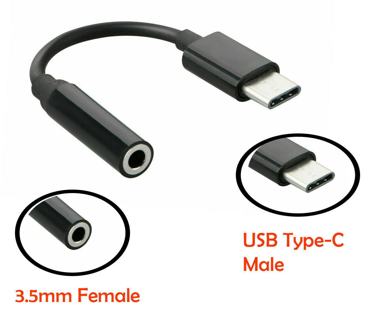 For Samsung Galaxy Note 20/S20 FE Type C to 3.5mm Headphone Adapter