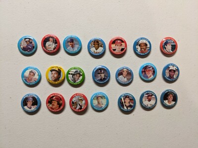 1987 1988 1989 1990 Topps Coins 1984 Fun Food Buttons - U Pick a Player