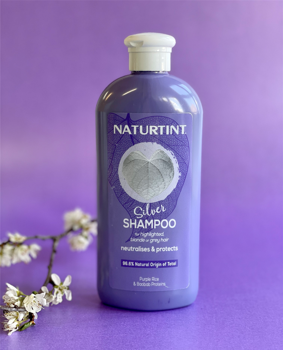 Naturtint Silver CC Cream Leave-In Conditioner – Neutralisiert Gelbstiche, Für Blondes & Graues Haar, Mit UV-Schutz
