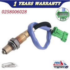 Sensor de oxígeno lambda relación combustible aire 0258006028 para Peugeot 306 307 308 406 607