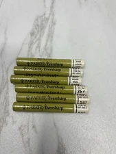 Parker / Eversharp VTG Lot of 6 NOS Long Thin Leads Soft Black #887-005 SUSA