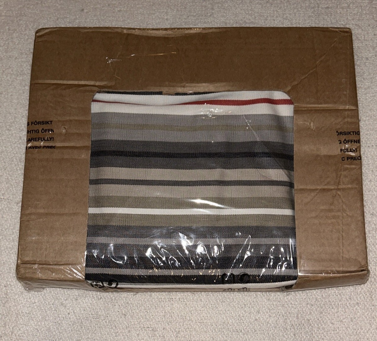 New IKEA Karlstad Chair Stripped Slipcover 12096 | eBay