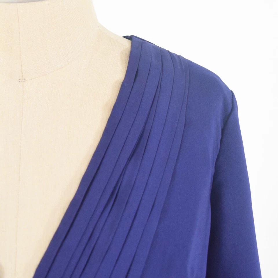 Игровой костюм Ark & Co Romper S королевский синий крестьянский рукав с v-образным вырезом с открытой спиной - Изображение 2 из 4