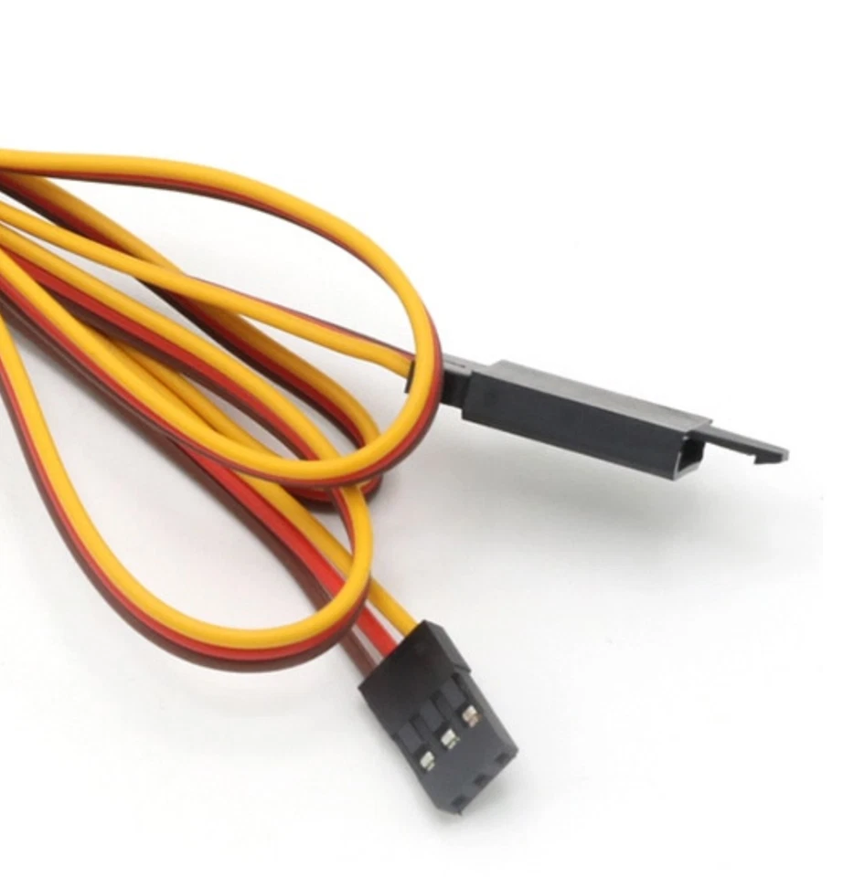 10 Servokabel JR Graupner Robbe Futaba 30cm Servo Verlängerung 22AWG Verschluss - Bild 2 von 4