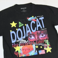Doja Cat Rap Tee 2023 Scarlet Tour Concert Merch MADE USA Meme T Shirt 2XL