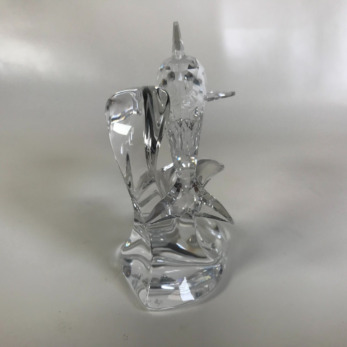 Swarovski Silver Crystal Dolphin w/ Original Box | eBay