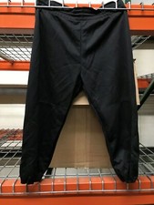 Baseball Pants Youth Boys Branded Black Small Polyester Pullup NEW