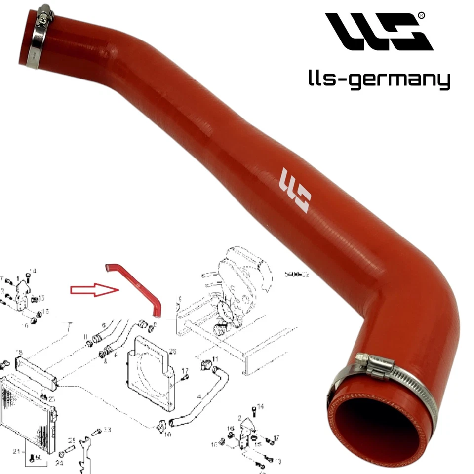 Turboschlauch für IVECO DAILY III Bus Kasten Pritsche 2.8 Diesel 504005967 - Bild 3 von 4