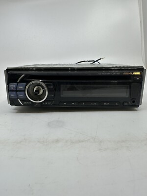 Alpine CDE-121 USB/CD Player In Dash Receiver Untested For Parts.