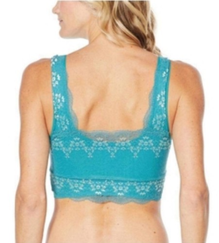 Rhonda Shear Ahh Bra with Lace Metallic Overlay 1X - Picture 2 of 3