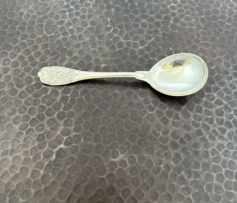 Elysee Puiforcat Round Bowl Soup Spoon Sterling Silver - Image 3 of 4