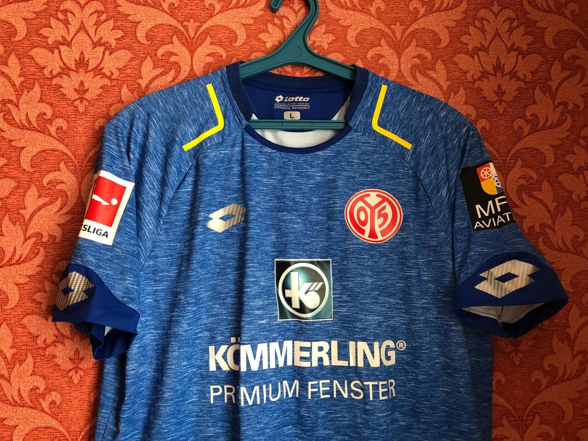 FSV Mainz 05 football shirt mens lotto jersey #38 Holtmann