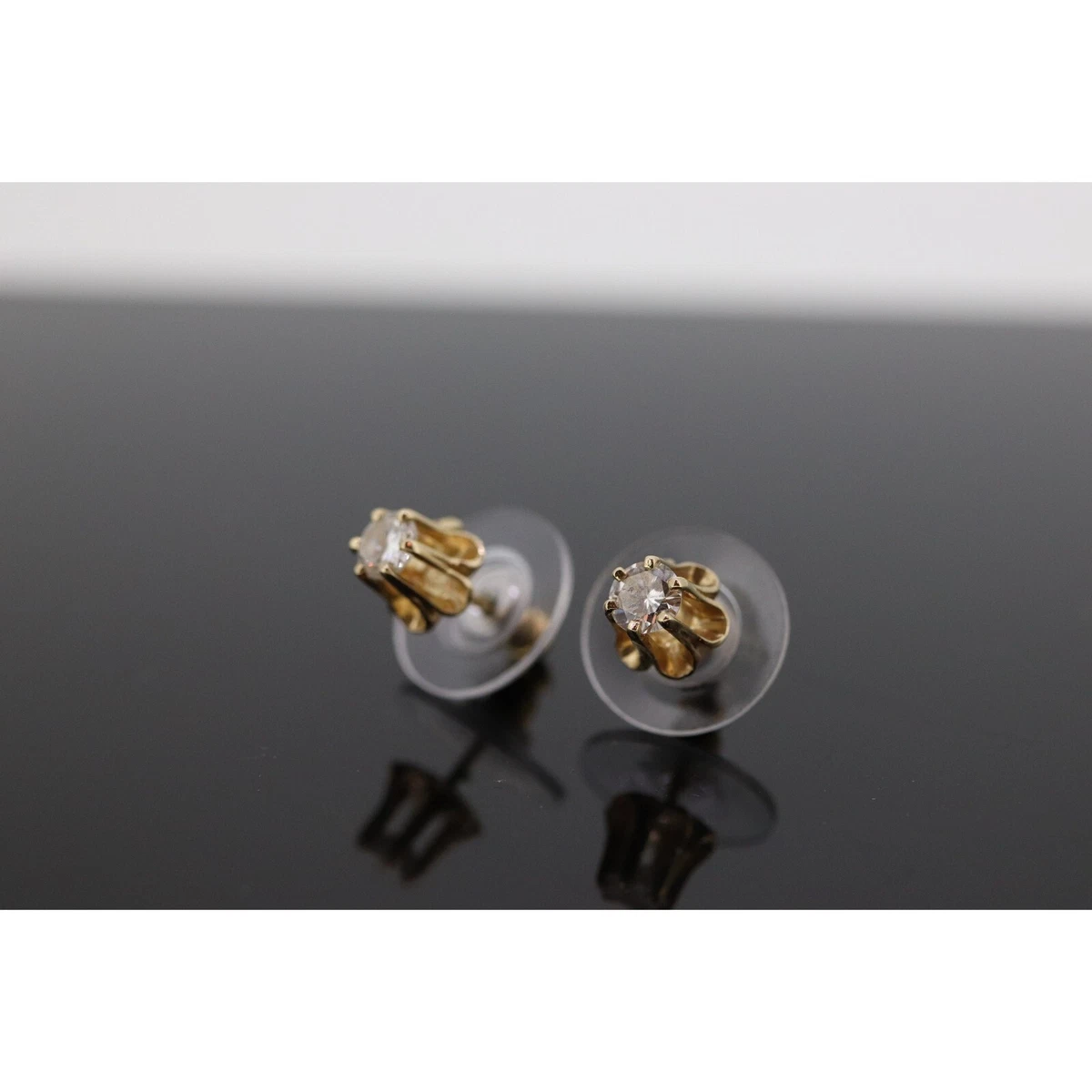 Buttercup diamond stud sale earrings