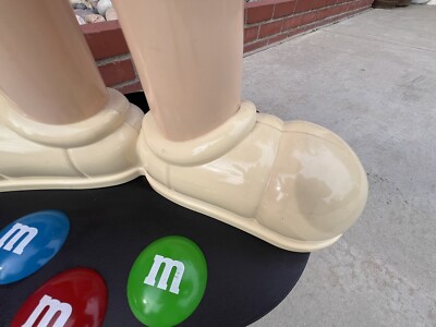 Red Life Size used M&M Candy Store Display Statue | eBay Red Life Size used M&M Candy Store Display Statue | eBay