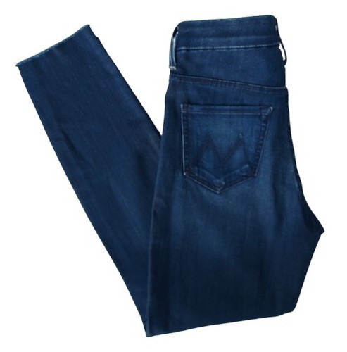Mother Jeans High Waisted Looker Ankle Fray Denim Jeans Size 25 Tougue and Chic - 第 12/17 張圖片