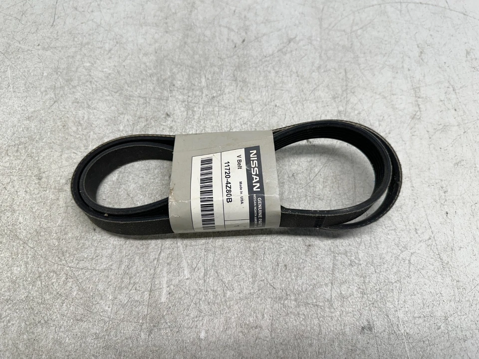 H41215 NEVER USED 2004-2006 Nissan Sentra Genuine Drive Belt 11720-4Z80B OEM - Image 4 of 4