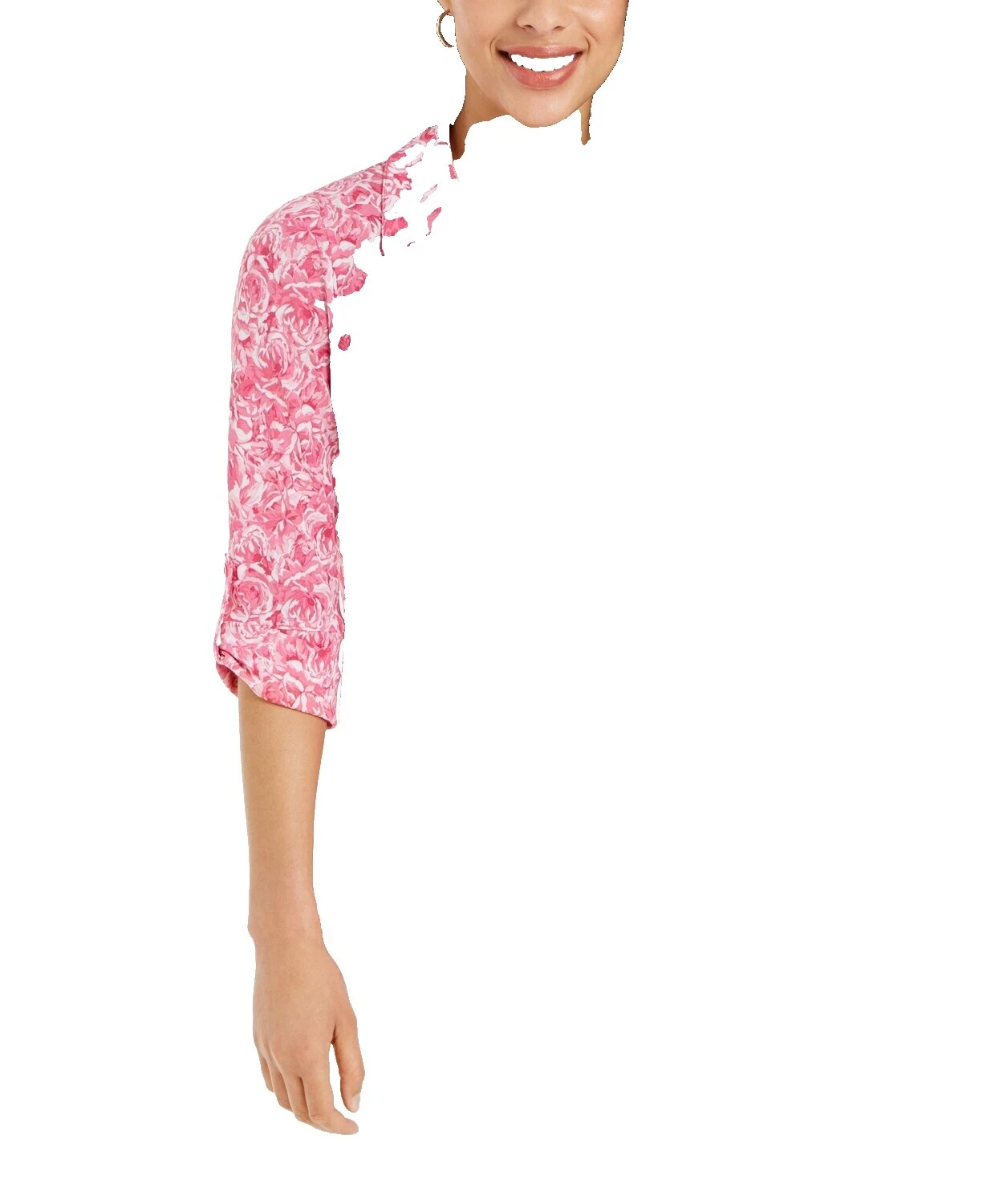 Charter Club Linen Floral Tops for Women