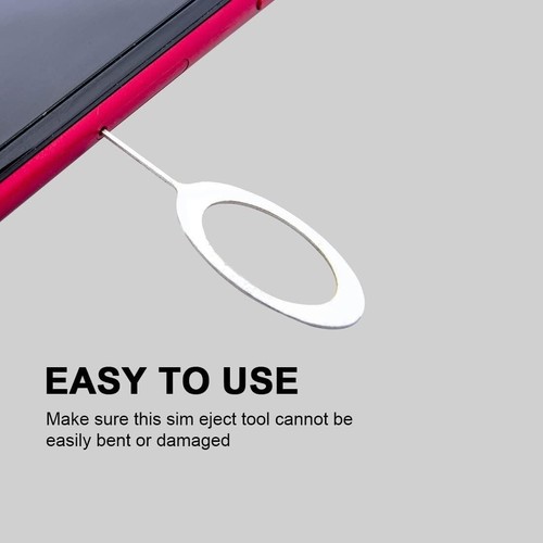 10x SIM Card Ejector Tray Opener Pin Tool for Samsung iPhone Tablets All Devices - Picture 6 of 13