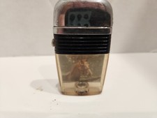 Briquet vintage Scripto VU cheval avec bande noire