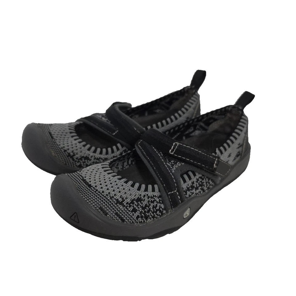 Keen Moxie Sport Mary Jane Flat Sport Water Shoes Youth Gray Girls Size 12 - Image 2 of 4