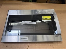 GE OEM WB56X35670 MICROWAVE STAINLESS STEEL DOOR NEW OPEN BOX NOB 102D