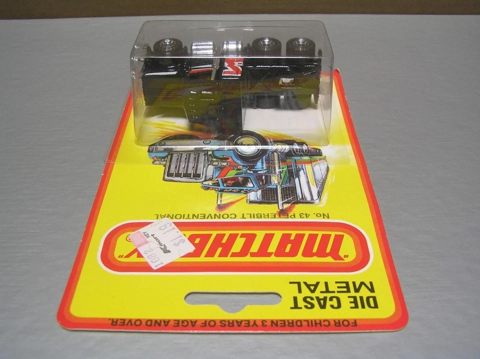 Matchbox Superfast MB43 Peterbilt Conventional in Super Scarce Blister Pack - Image 4 of 4