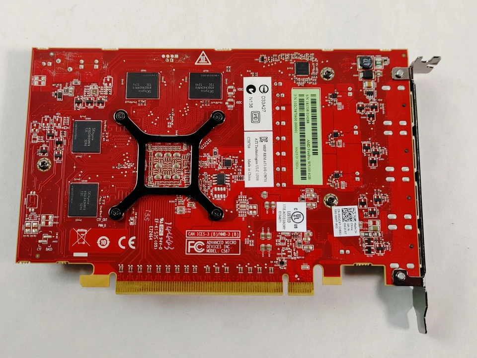 AMD FirePro W5100 4 GB GDDR5 PCI Express 3.0 x16 Desktop Video Card - Image 2 of 4