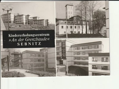 SEBNITZ..., Kindererhol.-Zentr.  "An der Grenzbaude", 4  Gebäudeans......s/w  AK - Bild 1 von 2