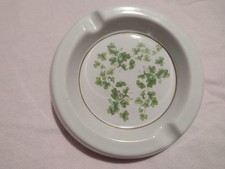 Wade Porcelain Ashtray Made In Ireland clover detail collectable