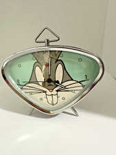 Bugs Bunny Alarm Clock Manual Wind Vintage 15cm 5.9in Working Collectible