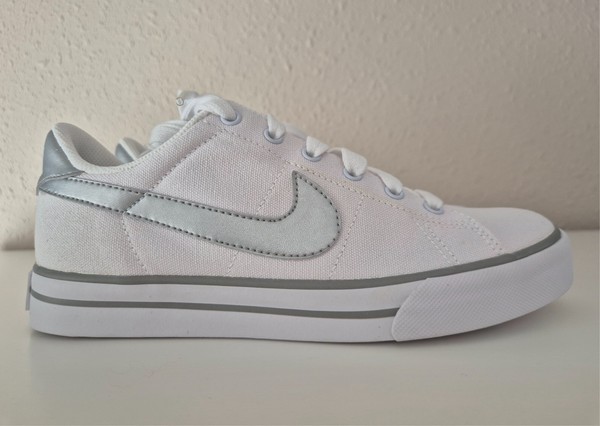 NIKE Command SWEET CLASSIC zapatillas blanco plata 37.5 nuevo sin caja original
