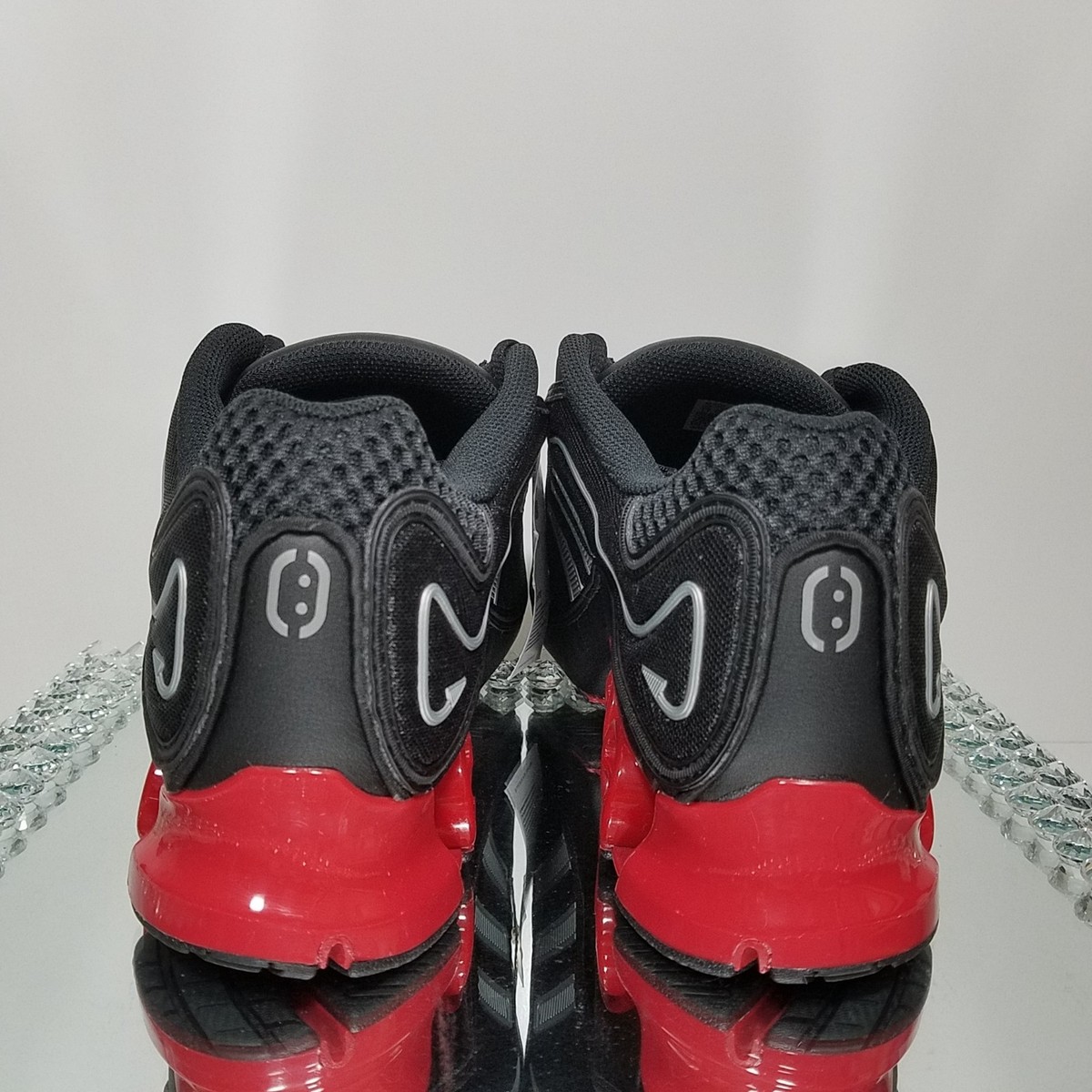 Mens Size 10.5 Adidas Sneakers Originals Megaride 01 Black Better Scarlet JH7925 adidas Megaride O1 JH7925 | OVERKILL main image 3