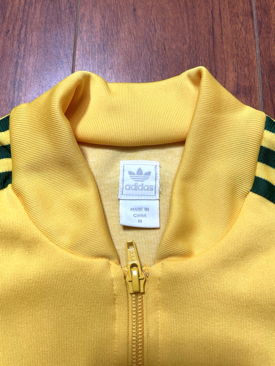Adidas Brazil World Cup Track Jacket Full Zip Womens Size Medium