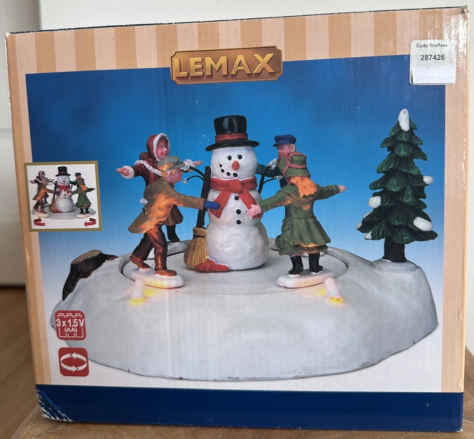 🎄 Lemax -Le joyeux bonhomme de neige – Édition originale 2008 – Boîte complète - Photo 1/4