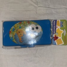Sesame Street Beginnings Cookie Monster Blue Plastic Wipes Travel Case
