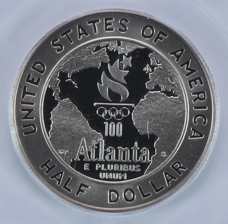 1995-S Olympic Baseball Commemorative Half Dollar PR70 DCAM ICG *1502 - Image 4 of 4