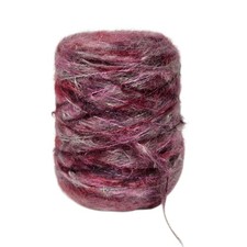 Mohair Wool Plum Two Tone  Cone 432g Luxury Mohair Free Postage