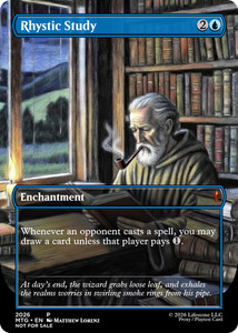 Mtg Rhystic Study | eBay